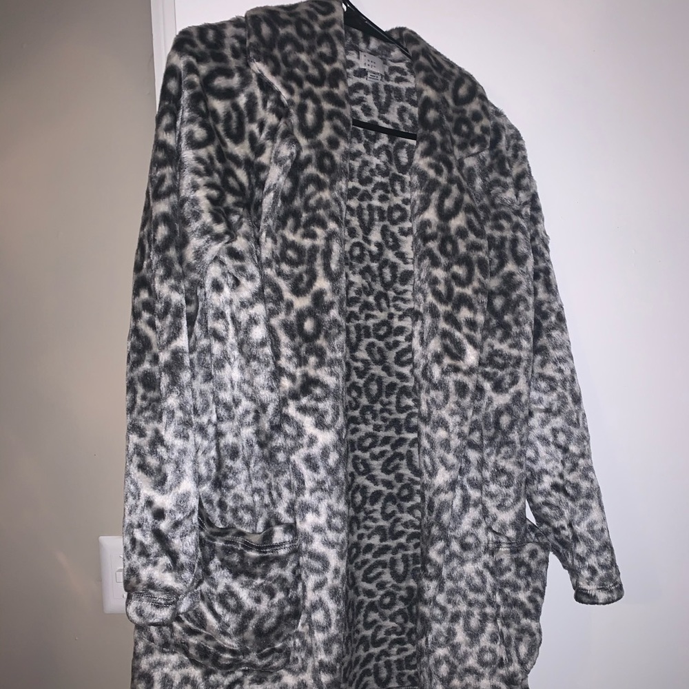 Cheetah fur coat